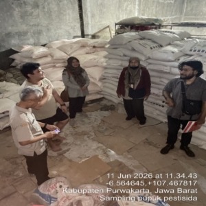 Monitoring Mutu Pupuk dan Pestisida di Purwakarta, Kawal Kualitas Produk hingga ke Lapangan